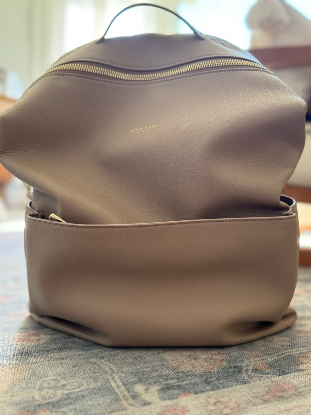 Mina Baie Stevie Backpack Vegan Full (in Sand)